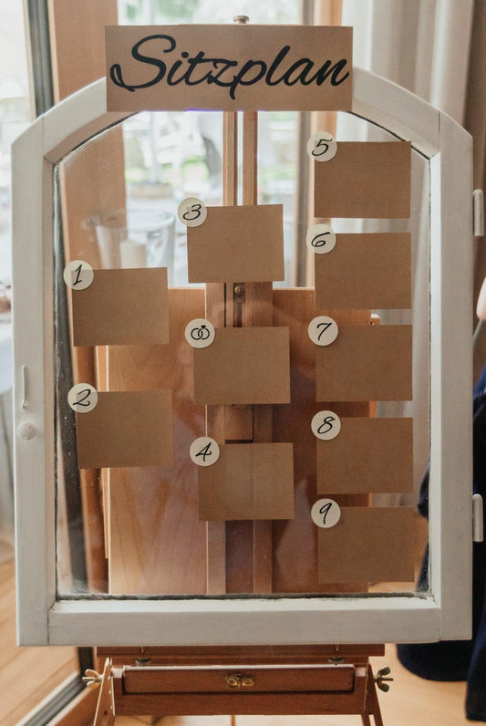 Vintage Fensterrahmen weiß